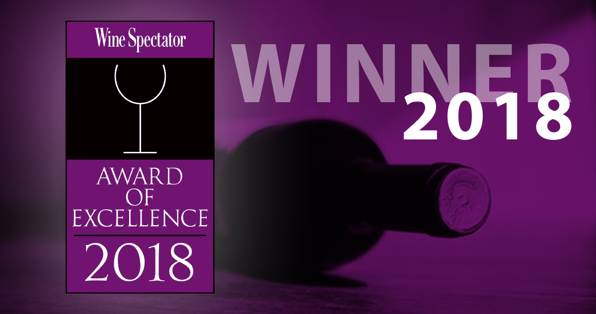 Maxwells earns Award of Excellence from Wine Spectator for 7th