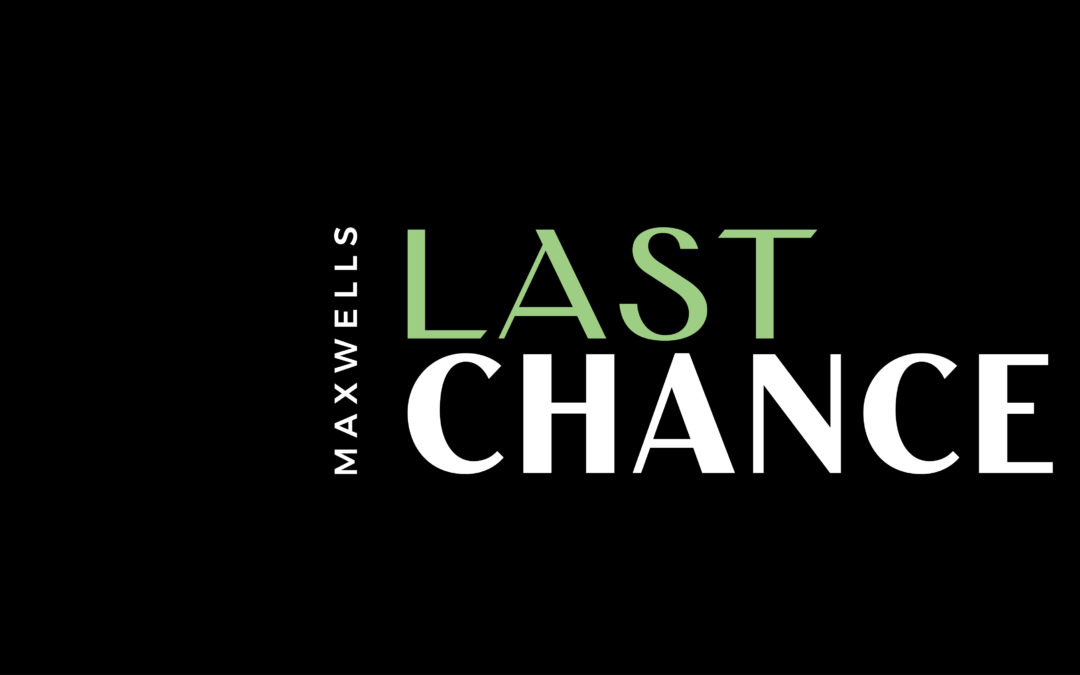 Last Chance Gift Card Sale 2021 - Maxwells Restaurant & Bar